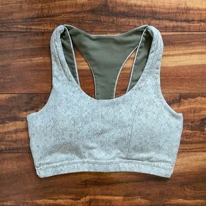 GYMSHARK Fleur Texture Sports Bra